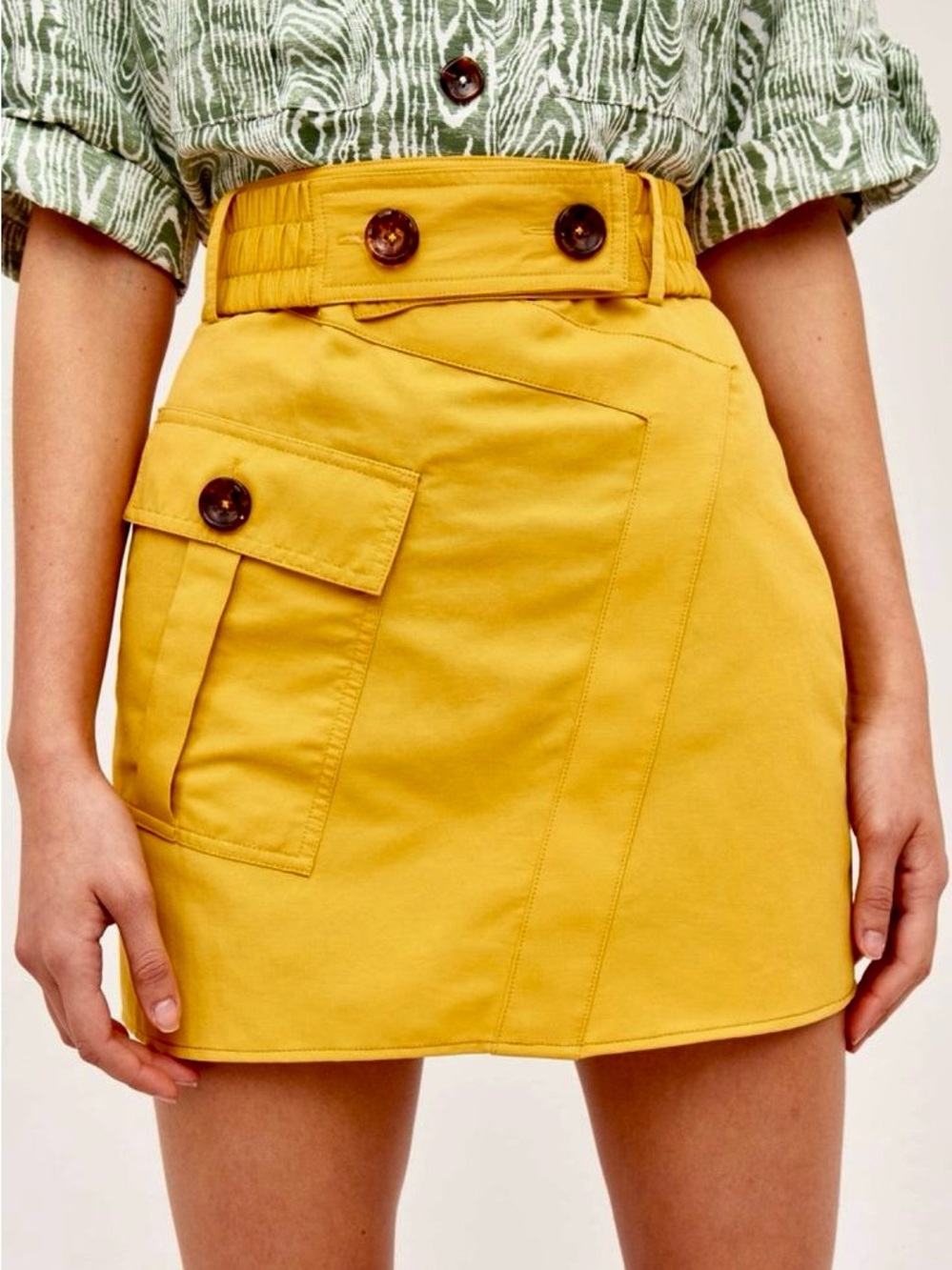 NWT c/meo collective prophetic mini skirt size small